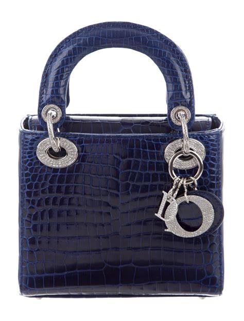 dior blue mini bag|Dior mini bag price.